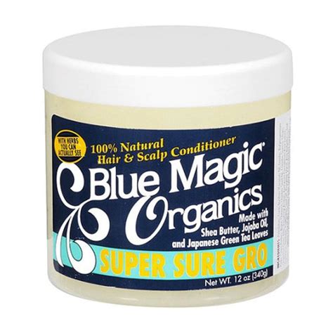 Say goodbye to frizz with Blue Magic Super Gro